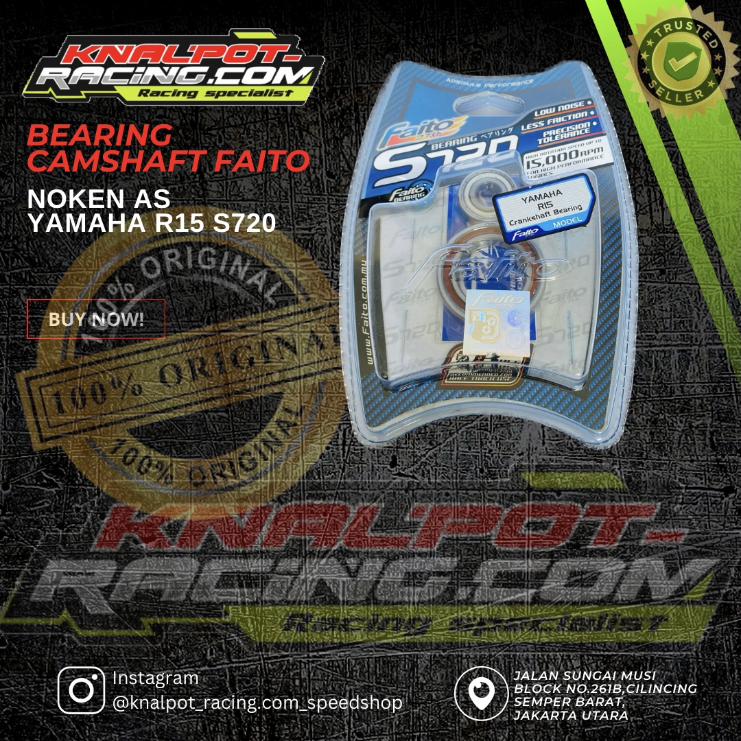 BEARING CAMSHAFT NOKEN AS YAMAHA R15 S720